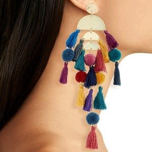 COPY - - - Stella & Ruby calypso tassel earrings